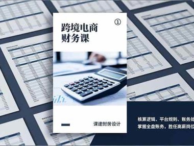 跨境电商财务课，核算逻辑、平台规则、账务处理，掌握全盘账务，胜任高薪岗位月入1.5万+