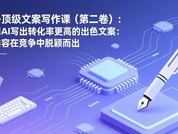 AI+顶级文案写作课（第二卷）：利用AI写出转化率更高的出色文案：让内容在竞争中脱颖而出